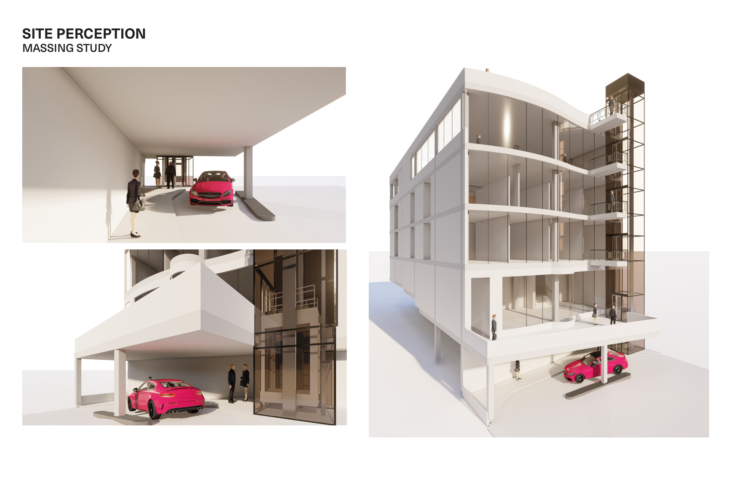Site Perception · Massing Study · Edificio CanRullan Acapulco